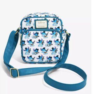 Loungefly Disney Lilo & Stitch Elvis Stitch Crossbody Bag